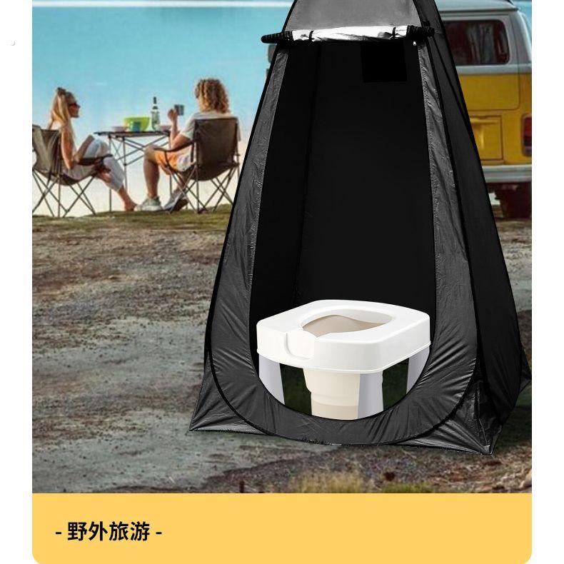 小型厕所帐篷新年户外应急车载便携式大人折叠马桶汽车露营移动厕