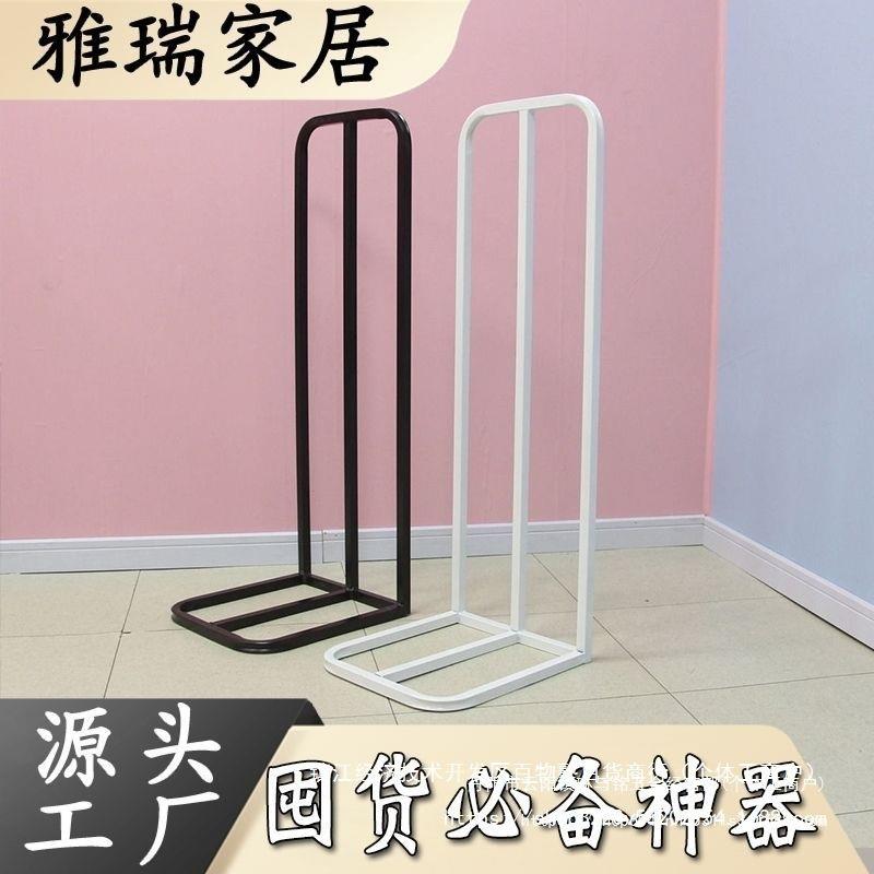 型货架服装货架衣架简易收纳架隔断落地库存衣服架子展示架
