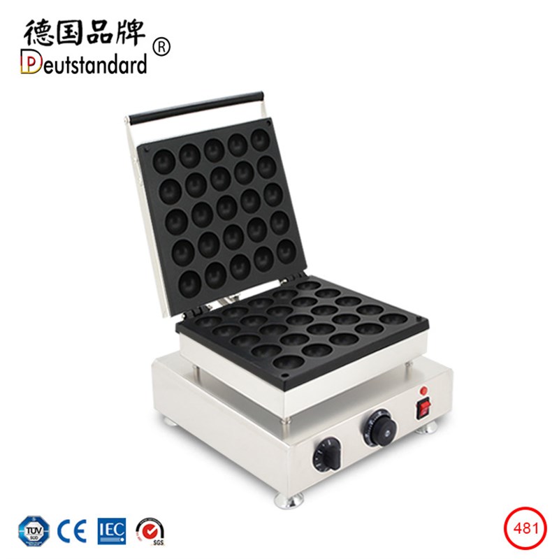 25孔炸弹烧 双面加热烤饼机球形华夫饼商用电热烘培小吃设备NP481