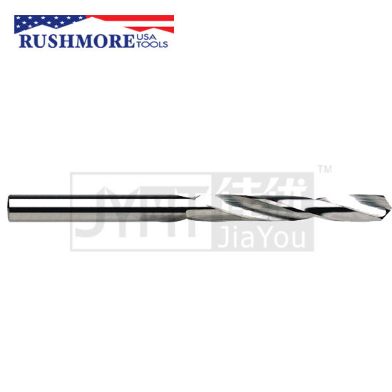 RUSHMORE USA整体硬质合金标准直柄麻花钻 1/32“-25/64”