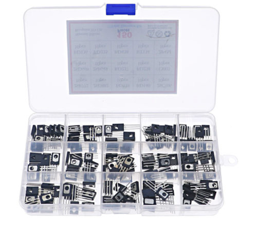 150pcs TO-126晶体管组合套件B772 D882 BD139BD140C106D669B649