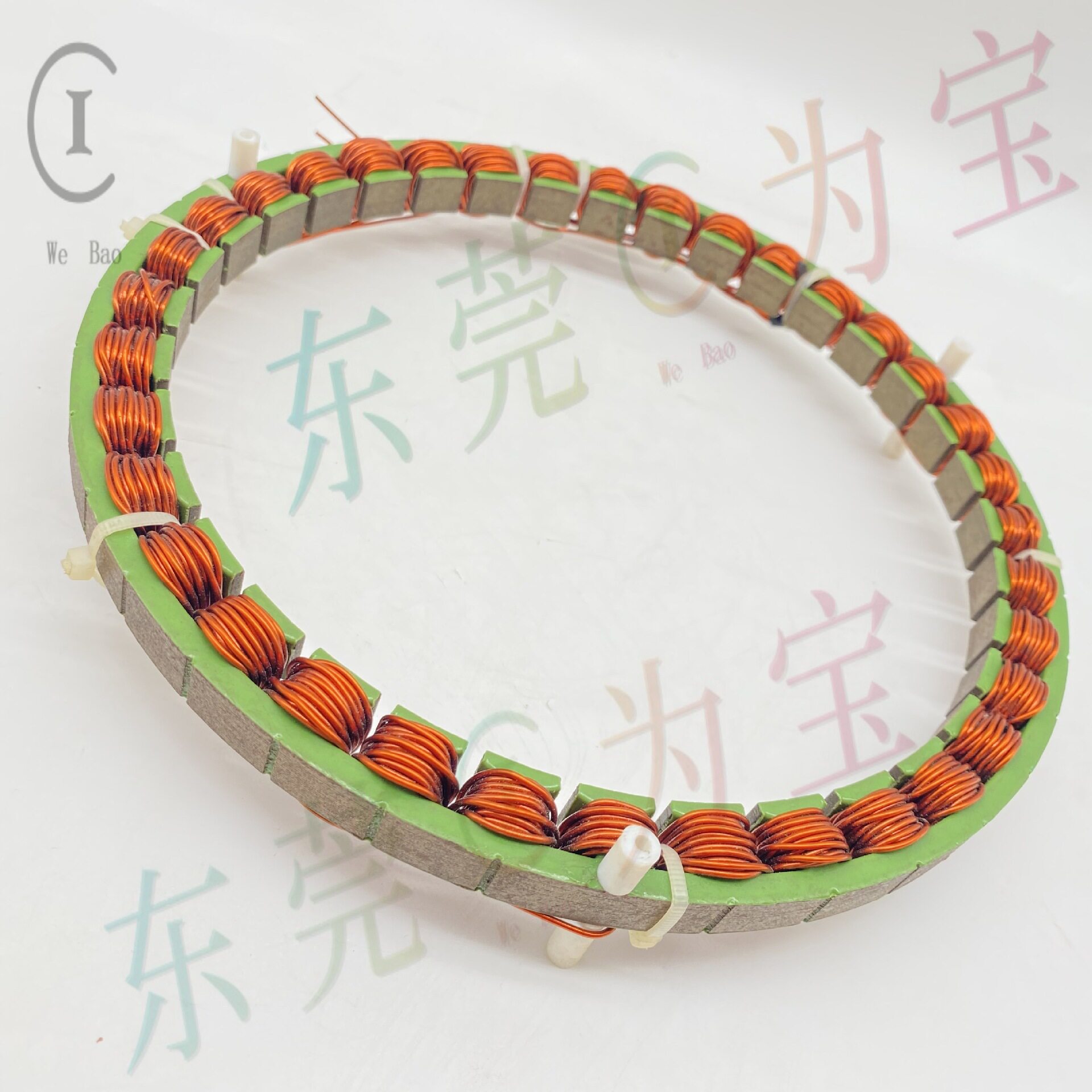 定子铁芯样品手工绕线,一件起订,0.2mm自粘接硅钢片铁芯打样