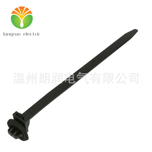 汽车扎带  带箭头和圆盘的固定扎带 CS03-MD