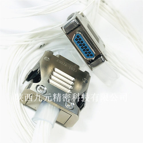 J30JZ/XN31TJCAL01-300MM J30JZLN31ZKWA000矩形电信号焊接航插头