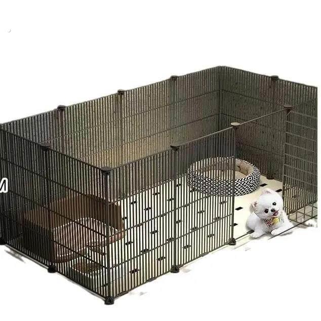 仓鼠放风围栏宠物幼猫围栏加密网格拼接魔片笼子龙猫兔子松鼠小宠