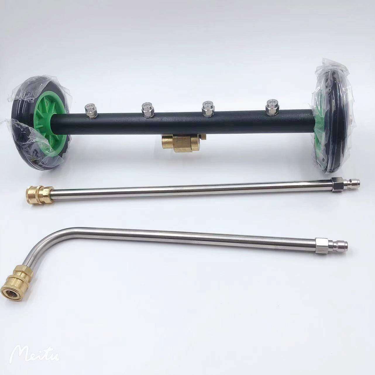 多功能汽车底盘清洗喷头路面清洗器两用可调节角度高压清洗喷头