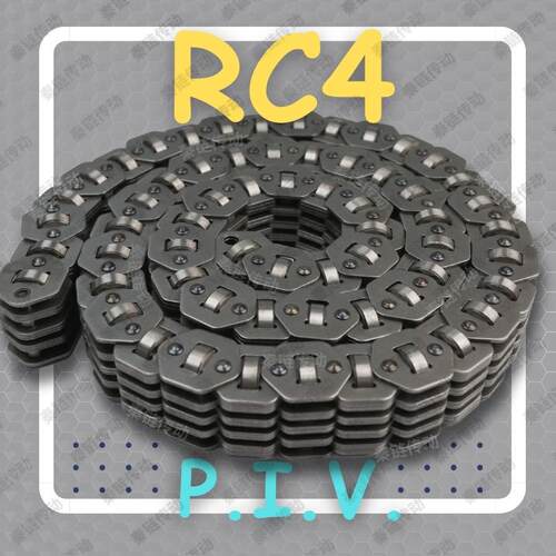 【现货】防锈PSR4/RC4滚珠式无极变速链条62节变速箱长度可调