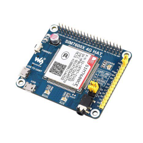 树莓派4G扩展板SIM7600CEGNSS