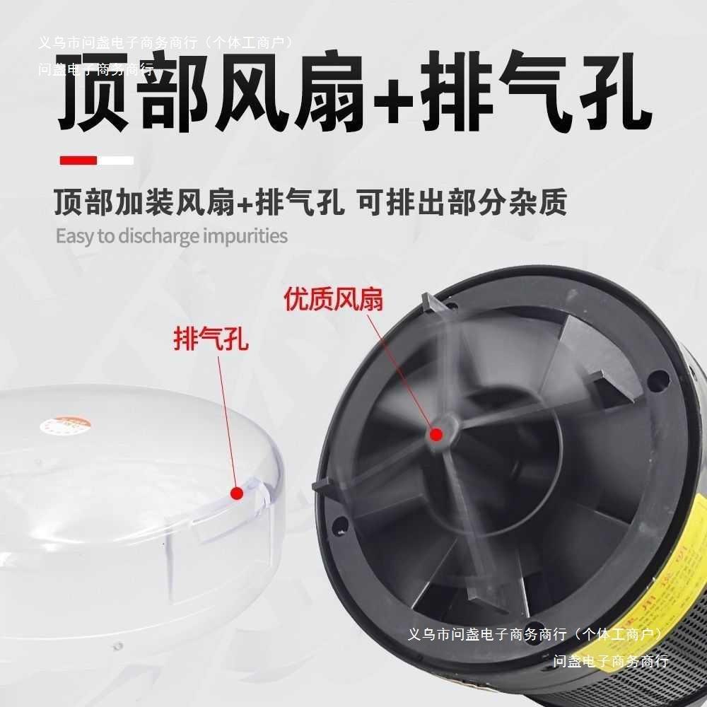 拖拉机三代空气除尘器预滤铲车滤器美佳迪多管空滤滤清器超净