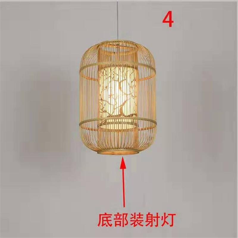 新中式吊灯仿古创意竹编灯田园装饰农家乐竹艺吊灯工厂直销竹编灯