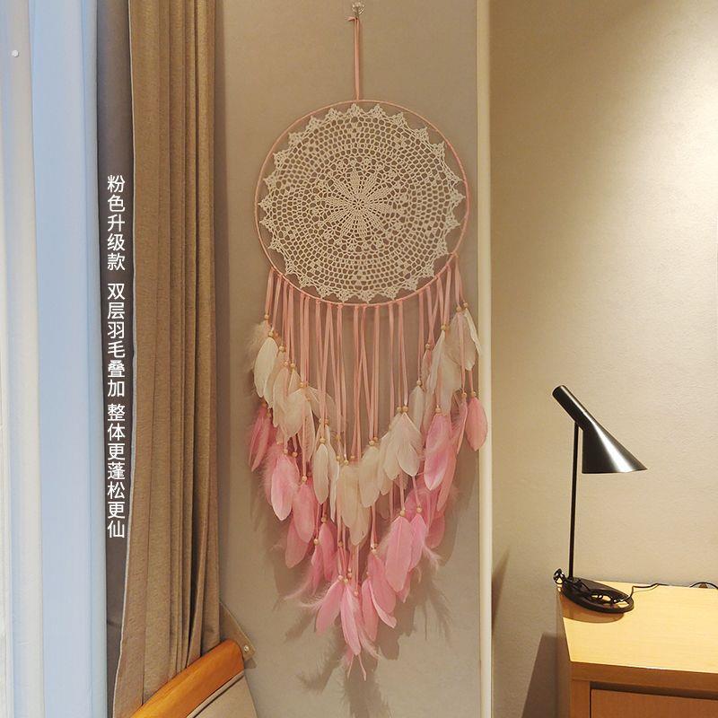风铃大号羽毛挂件印第安古风挂墙室内客厅高颜值少女心吊饰