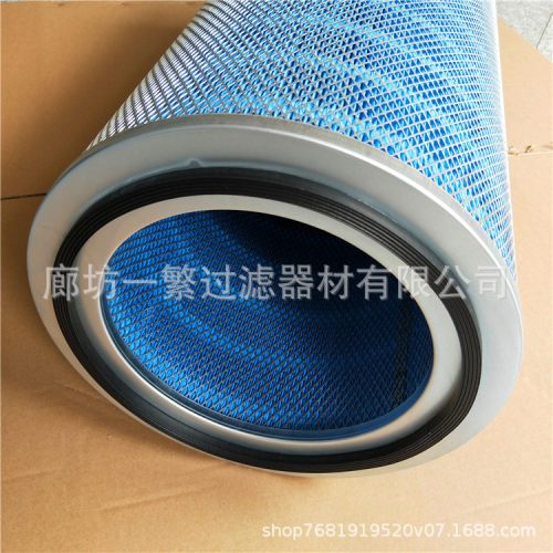 除尘滤筒P781622焊烟除尘器滤筒椭圆 自洁试空气滤筒