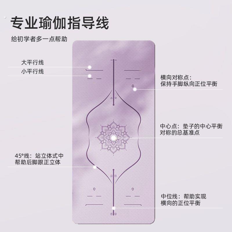 瑜伽垫健身垫家用2025新款专业级防滑男女士减震静音加厚加宽地垫图片