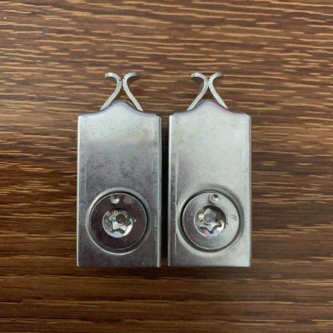 全铝家具焊接整板锁扣18板铁爪锁扣，15*20尺寸