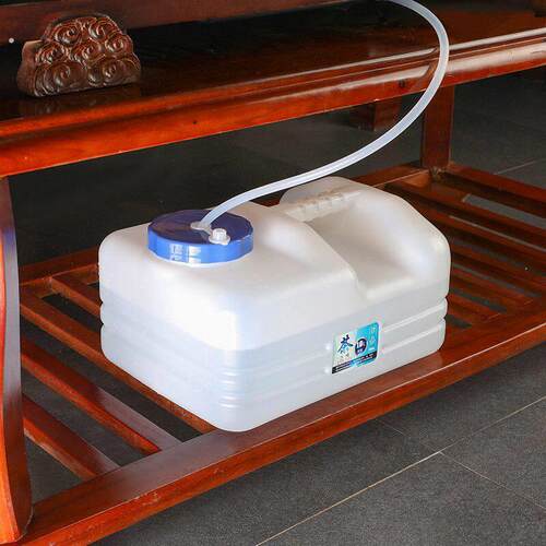 扁平水箱茶水桶功夫茶具储水桶家用扁方型矮水桶茶台茶盘饮水桶