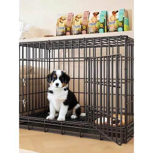 狗笼子中型犬小型犬狗窝厕所一体加厚铁网宠物笼不占地方室内家用