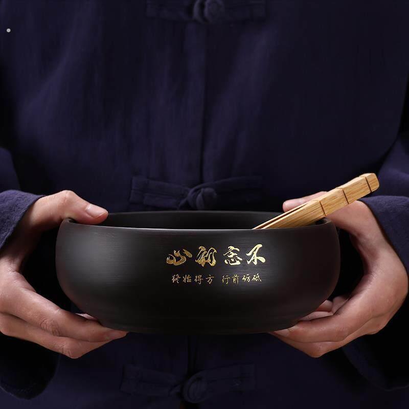 厂家紫砂茶洗带盖子水盂大号装茶杯的容器茶具用品茶盘配件茶钵盂