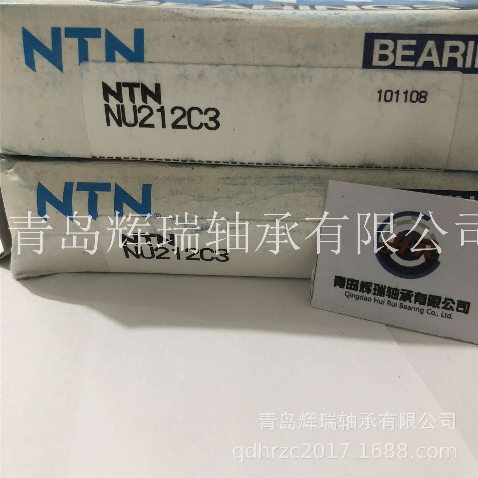 圆柱滚子轴承 NU212C3 内径60mm外径110mm厚度22m