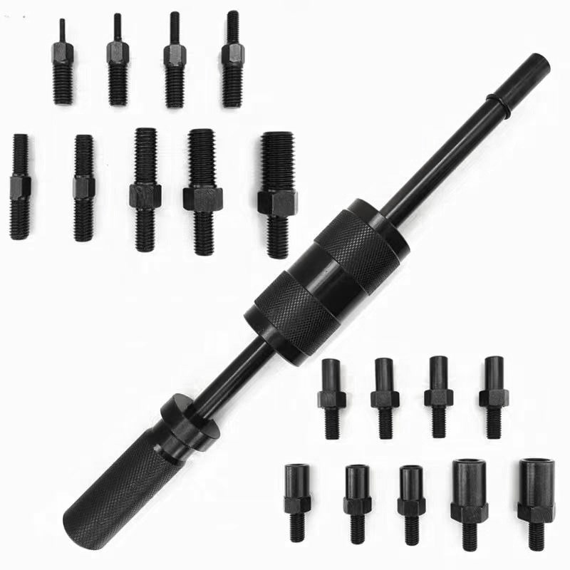 手动拔销器套装M3-M16内外丝拔头机械拉拔锤螺纹定位锥销拆卸工具