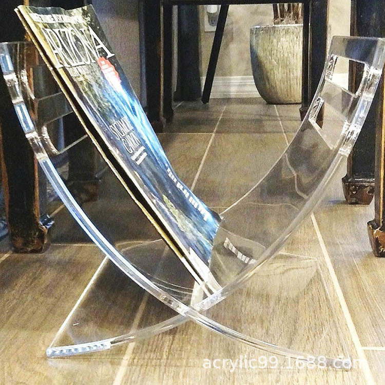 亚克力桌面现代简约杂志展示架酒店样板间的不二选择高大上收纳架