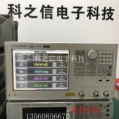 可租可售安捷伦Agilent E4982A E4981A E4980A 数字电桥/电容计