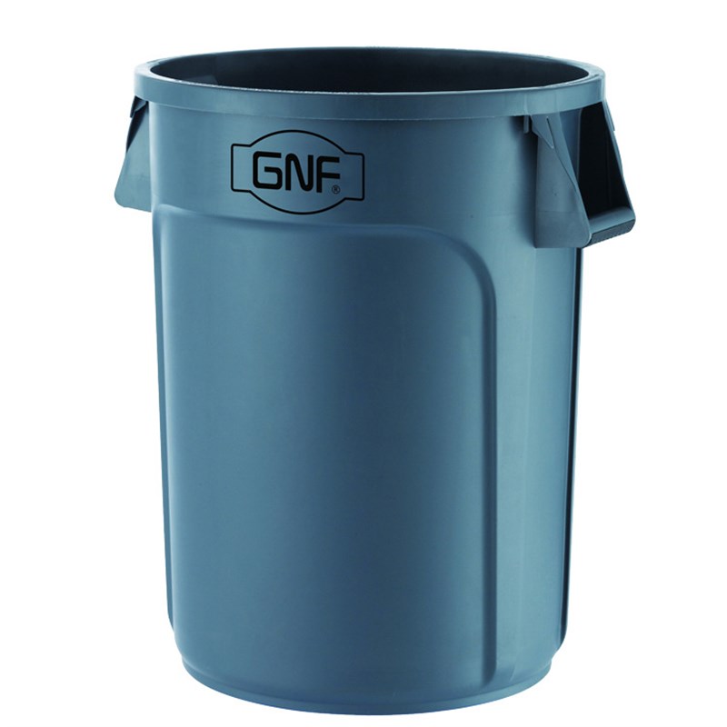 GNF75升塑料圆形储物桶加厚带盖化工业物业厨房餐厨余垃圾桶121升