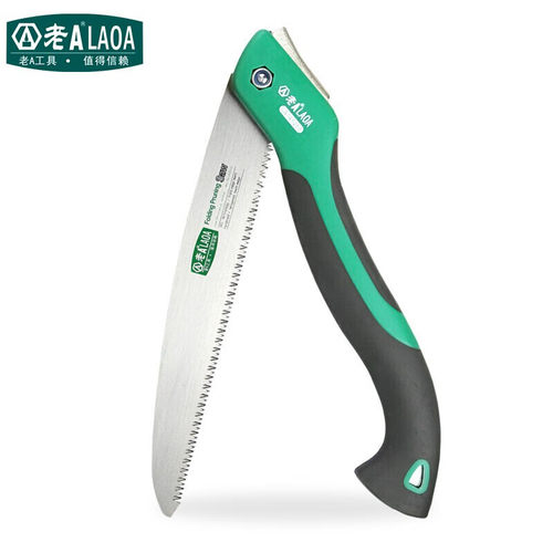 老A/LAOA SK5快速折叠锯 手锯 250mm 9T LA145250
