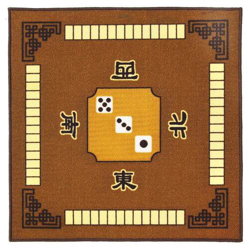 手搓麻将垫子加厚消音棋牌室桌布降噪方形牌九台面毯大号桌布牌桌