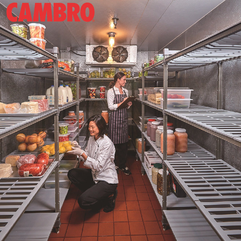 CAMBRO厨房碳纤维储物架通用