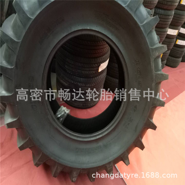 销售16.9-24朝阳牌农业拖拉机R-1人字轮胎