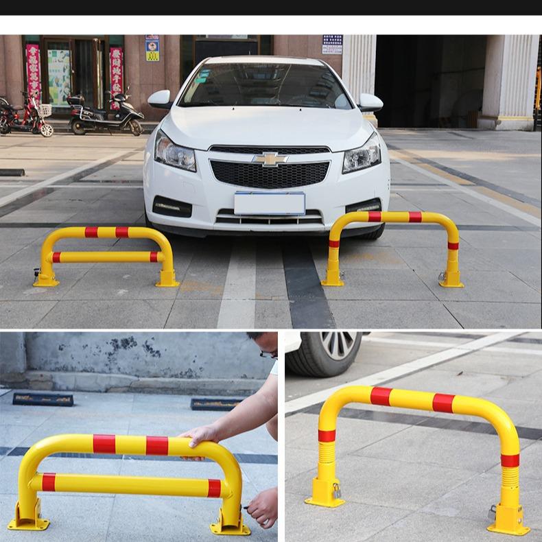 车位锁地锁龙门车库汽车停车桩U型占位锁防压停车位地锁厂家图片