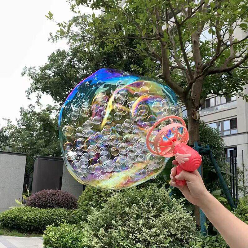 【下单立减50】2026年新款泡中泡天使手持泡泡机
