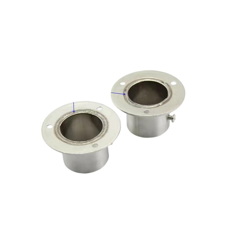 光轴固定座 支撑座 带法兰 镀铬棒连接器立式卧式固定夹