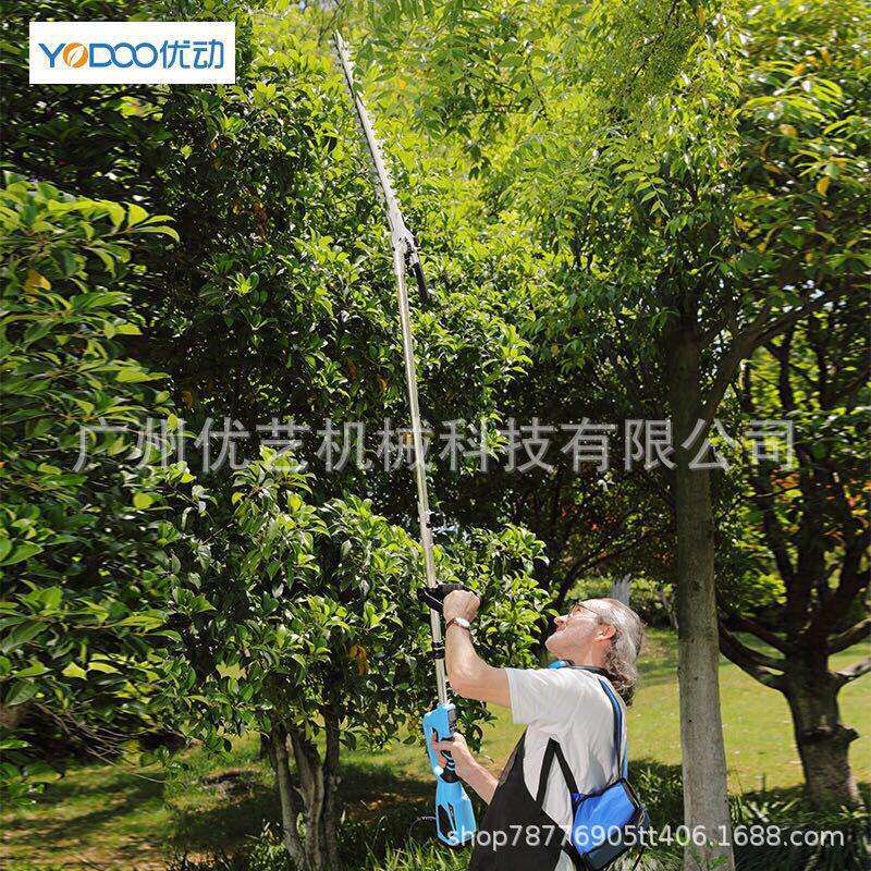 优动YD-gzj-1电动割草机充电式高枝剪家用伐木修枝剪子剪花草修枝