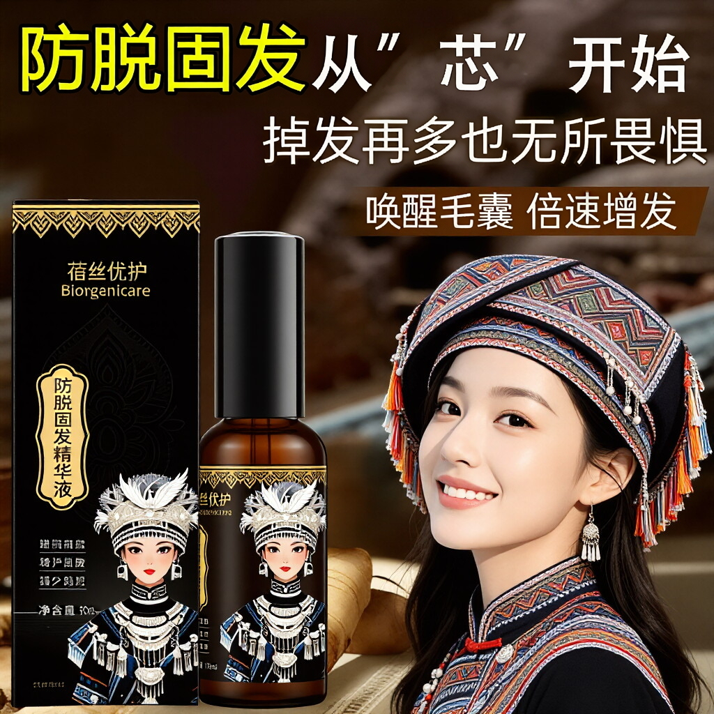 瑶正逸发堂植物防脱固发精华液
