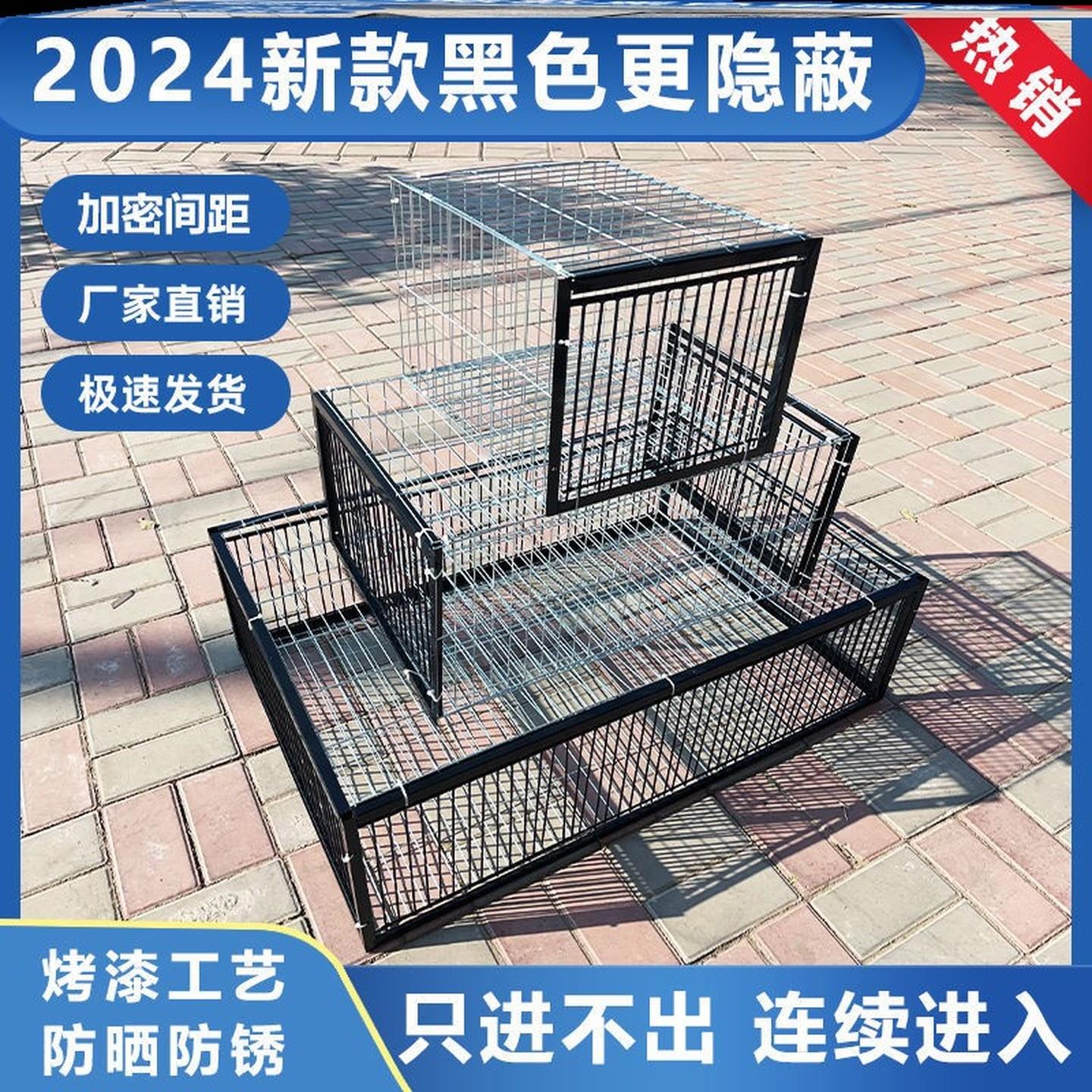 鸟笼捕捉器室外捕捉器鸟笼大号特大捕鸽神器室外天落笼只进不出