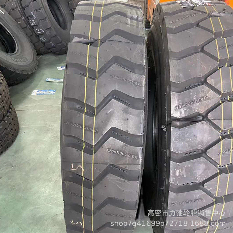 825r16汽车轮胎矿山花纹自卸车货车轮胎花纹加深防扎抗压825R16