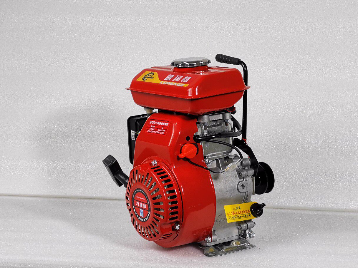 重庆鲁玛格154F/p单缸汽油发动机小型4.5马力2Hp1.2kw播种机