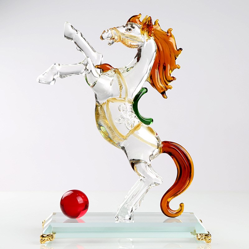 水晶12十二生肖鼠牛虎兔龙蛇马羊猴鸡狗猪办公摆件家居装饰品