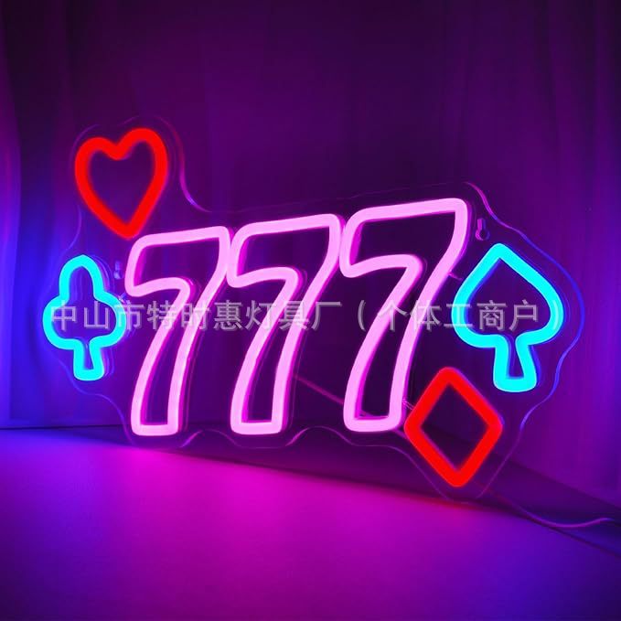 LED霓虹灯球队LOGO氛围灯