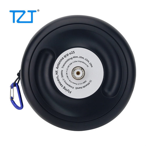 TZT 1-30MHz 25W Flying Saucer HF Antenna QRP U25 Shortwave A