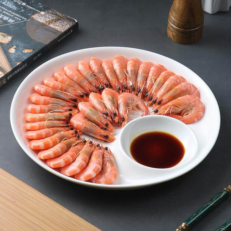 创意婆婆盘、水饺专用盘、简约精致高端醋餐盘、虾盘、白盘