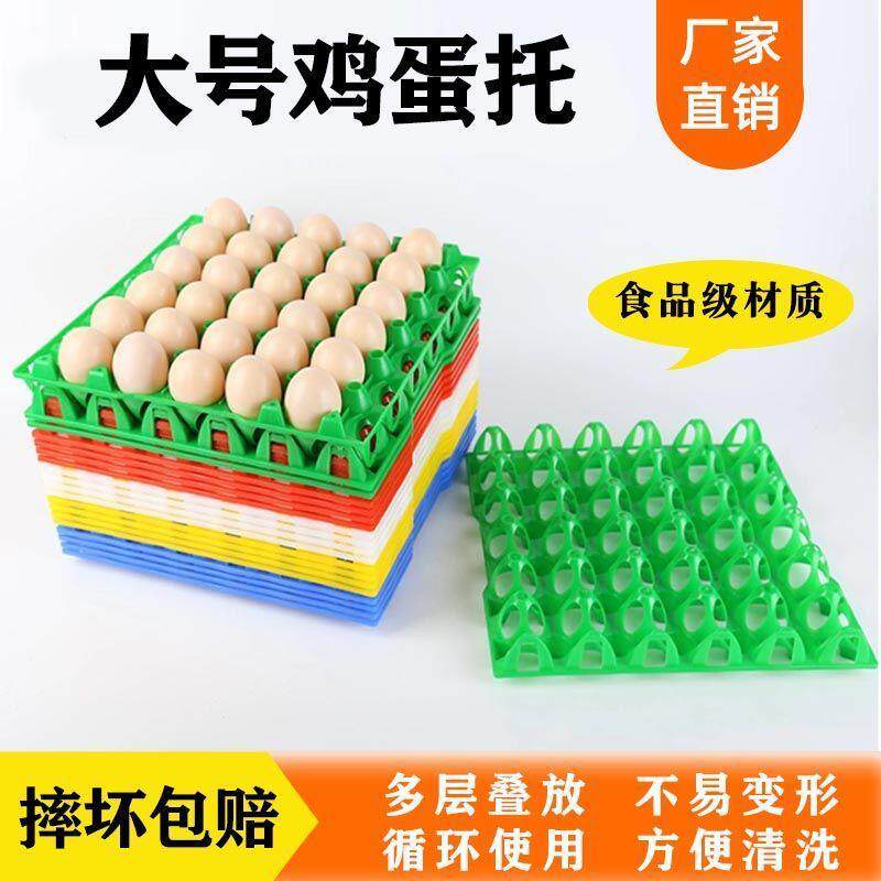 0枚塑料鸡蛋托鸡蛋拖蛋盘子鸡蛋架家用蛋托高温防震蛋板运输