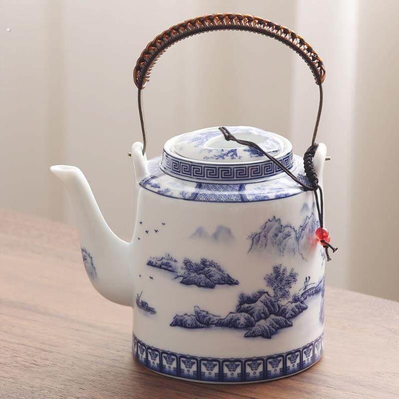 冷水壶泡茶水耐热桌面摆件茶壶陶瓷泡茶茶壶青瓷彷古储水饭厅养生