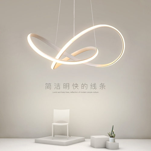 餐厅吊灯现代简约创意个性艺术led饭厅灯北欧家用餐厅饭桌灯具