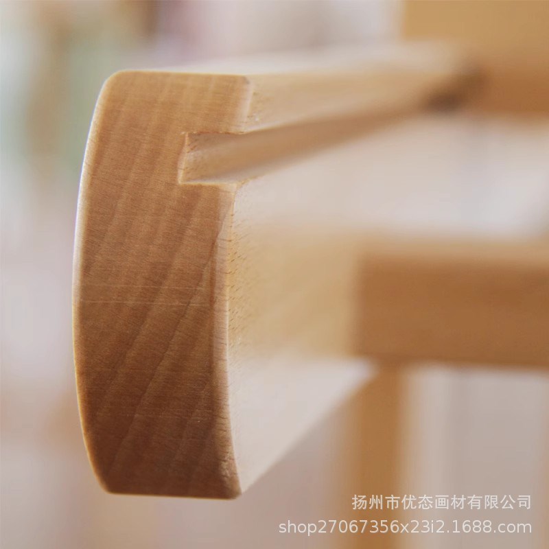 榉木油画画架可升降平立两用落地大画架木质国画画架展架画室专用