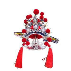 中国风国潮工艺品摆件凤冠帽状元帽车载装饰摆设特色手工艺小摆件