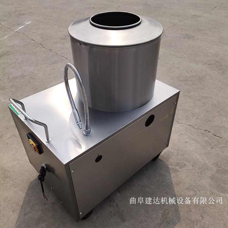 建达土豆脱皮机厂家直供