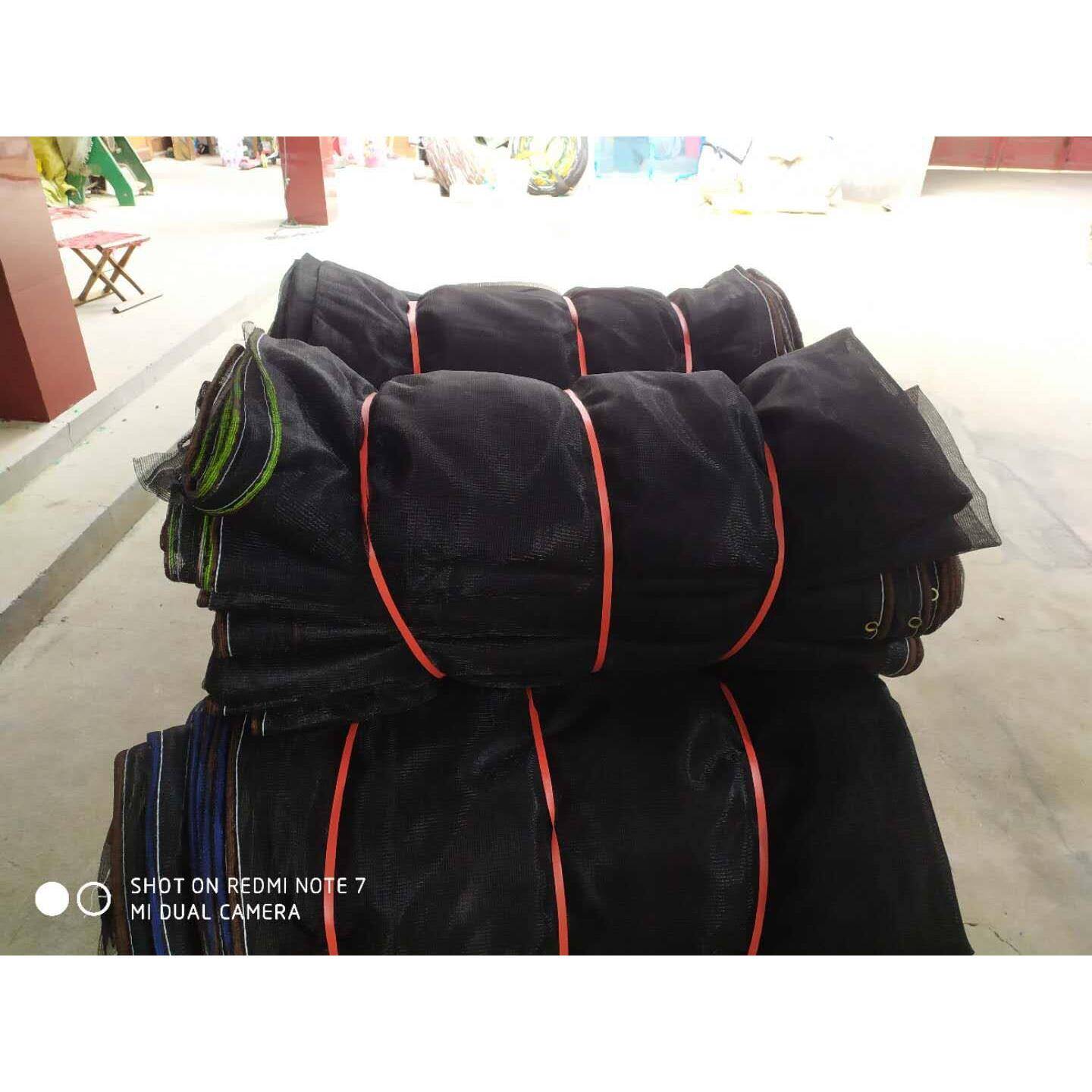 汽车罩网防水油布网聚酯黑色卡车密封网卡车专用防护网覆盖土壤网