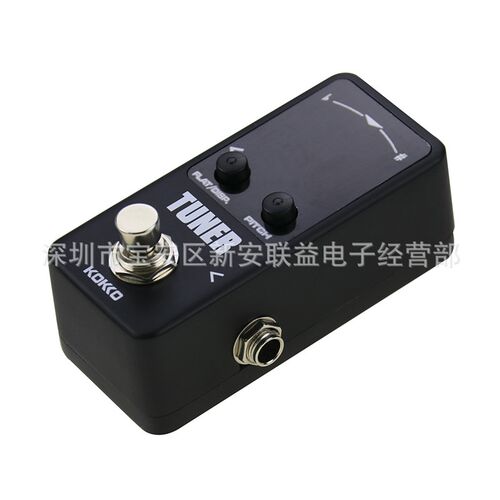 电吉他单块KOKKO TUNER MINI脚踏校音器FTN2 十二平均律校音器